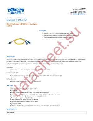 N366-05M datasheet  